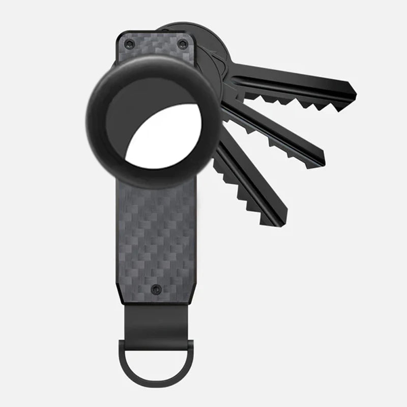 Key Organizer Compact Holder Metal Key Chain Minimalist Key Case Holder for Keychain Secures 2-6 Keys